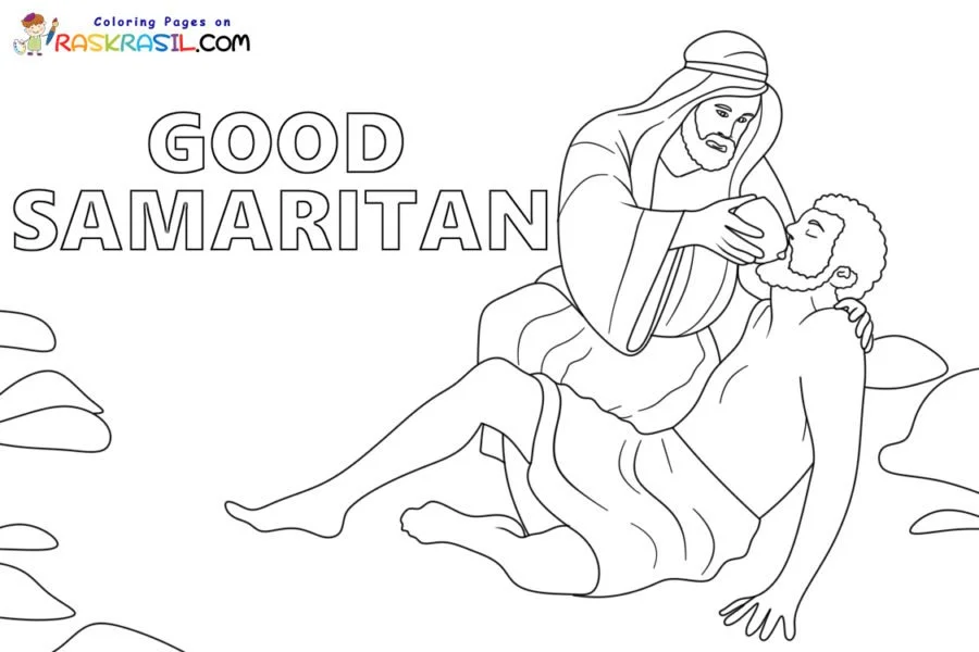 Good Samaritan Coloring Pages