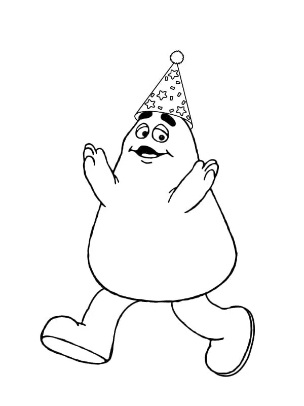 Grimace Coloring Pages