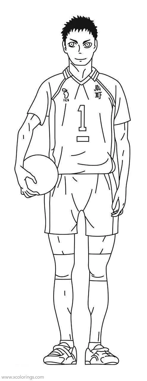 Haikyuu Coloring Pages