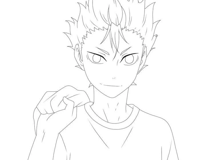 Haikyuu Coloring Pages