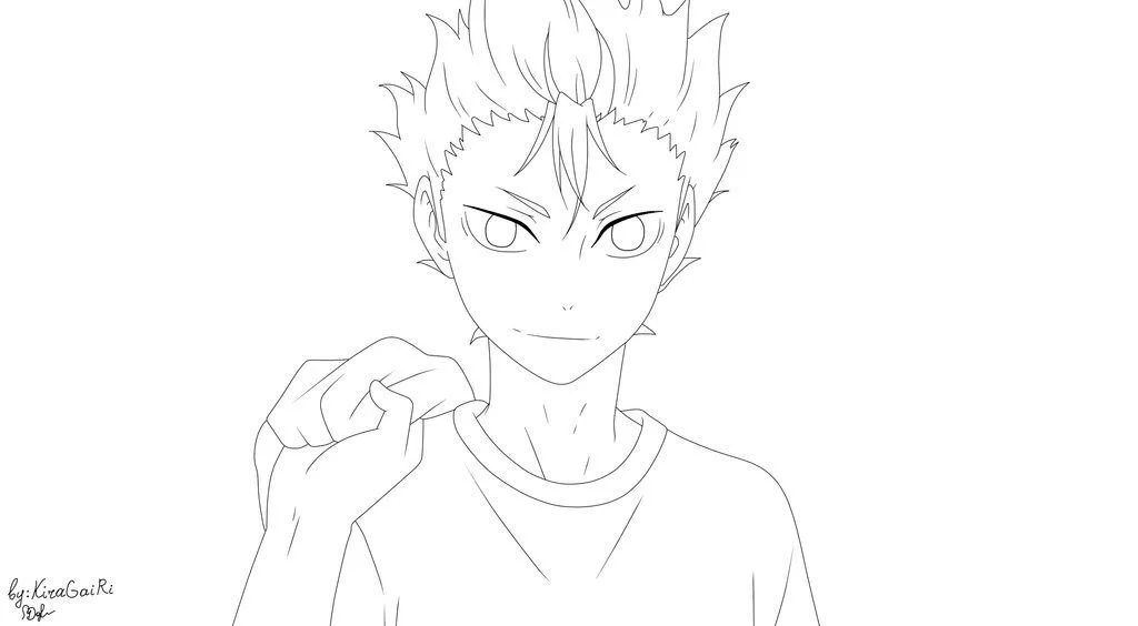 Haikyuu Coloring Pages