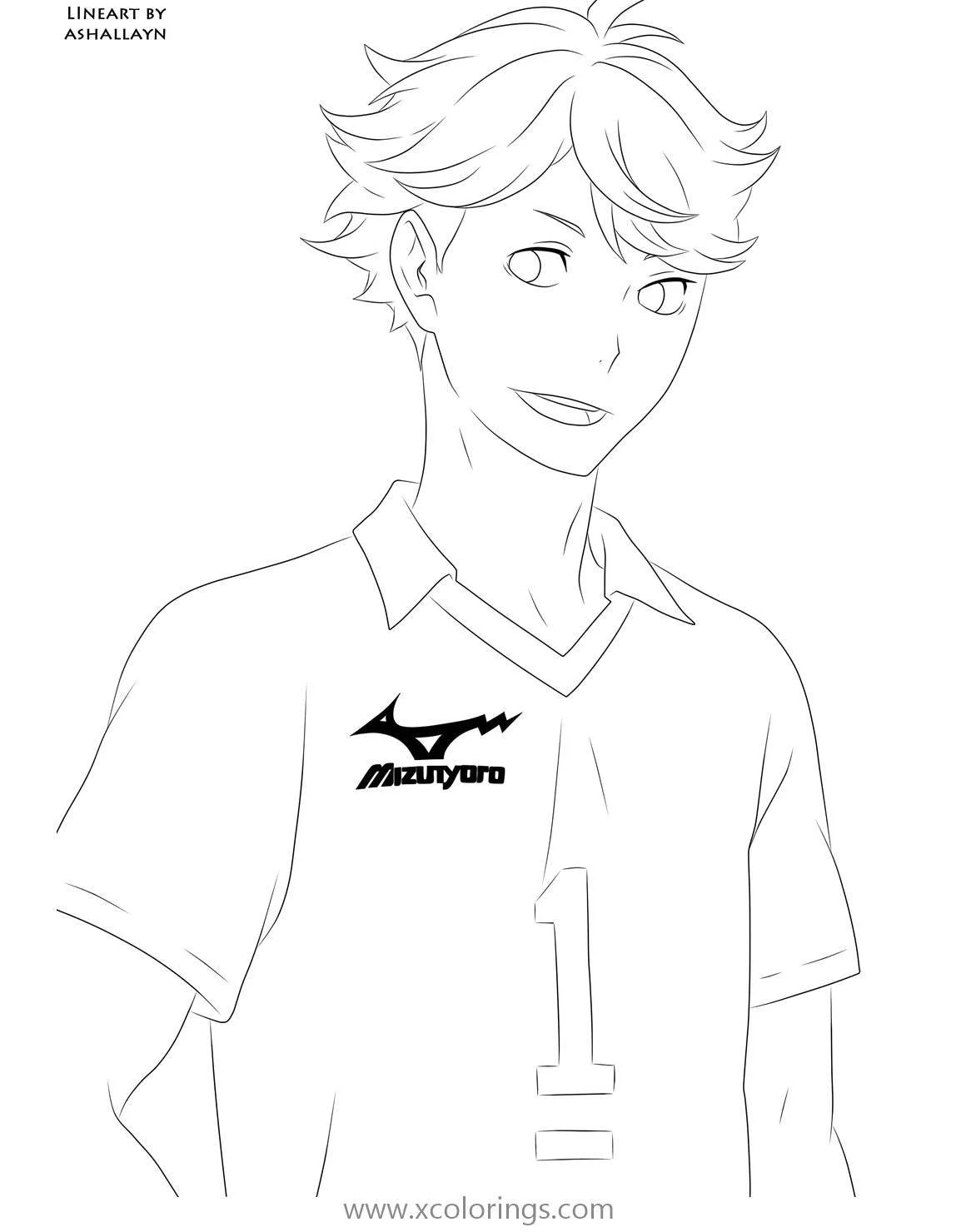 Haikyuu Coloring Pages