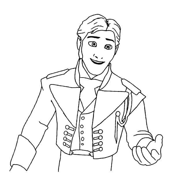 Hans Coloring Pages