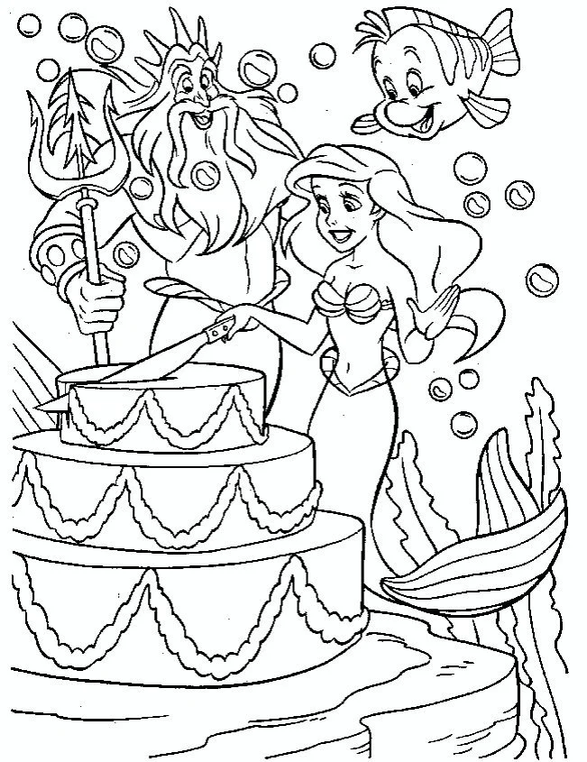 Happy Birthday Coloring Pages