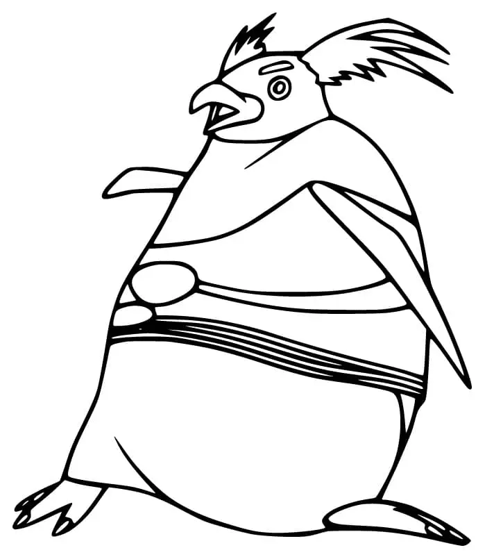 Happy Feet Coloring Pages