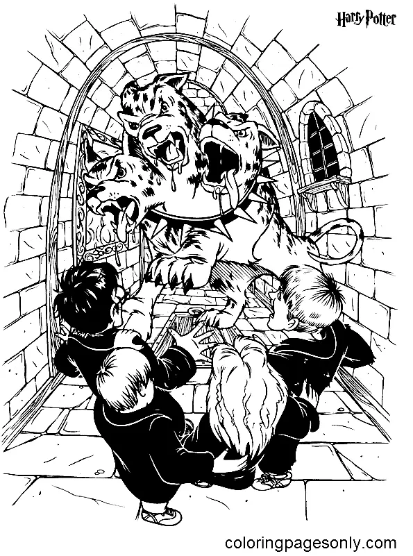 Harry Potter Coloring Pages