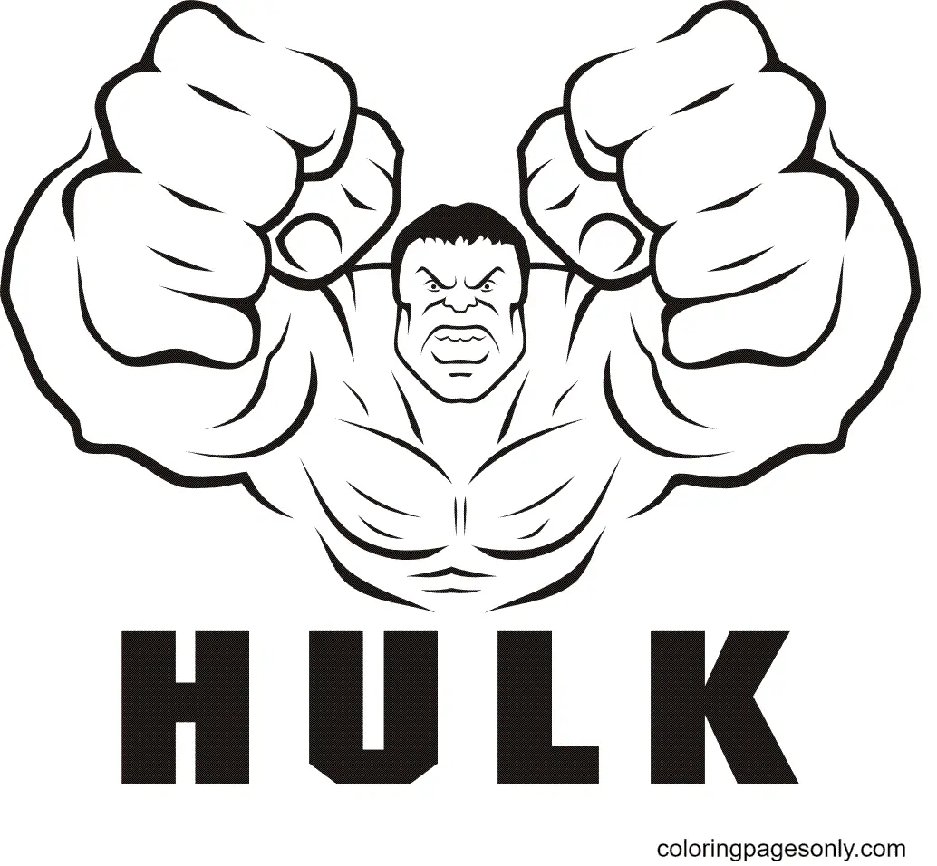 Hulk Coloring Pages
