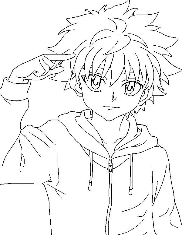 Hunter x Hunter Coloring Pages