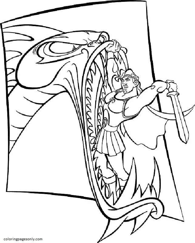 Hydra Coloring Pages