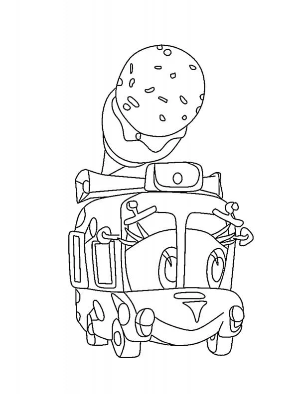 Ice Cream Truck Coloring Pages