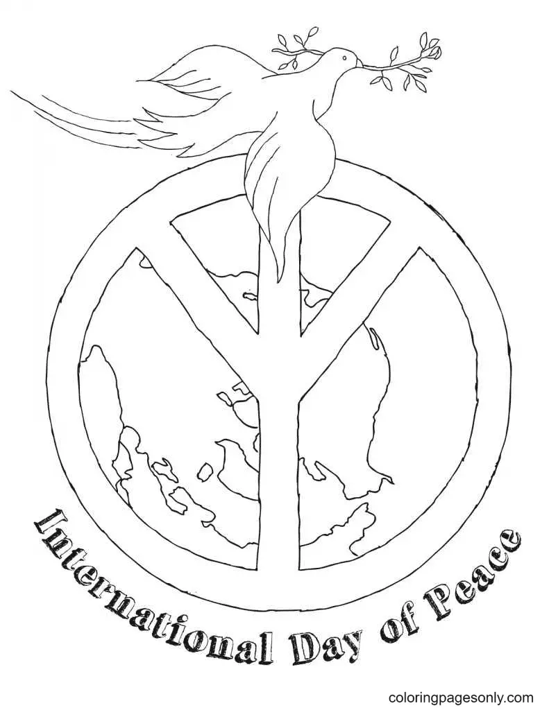 International Day of Peace Coloring Pages