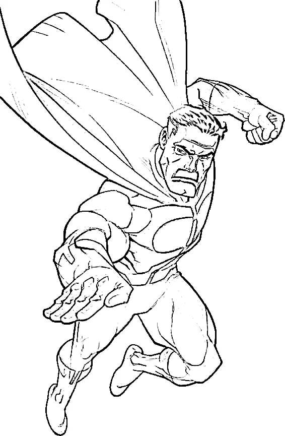 Invincible Coloring Pages