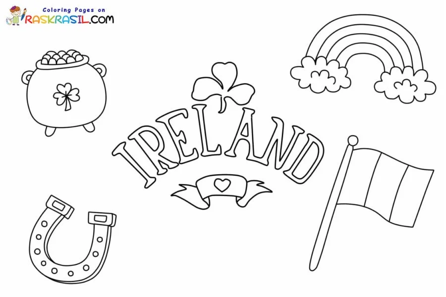 Ireland Coloring Pages