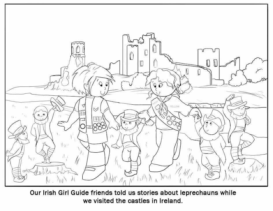 Ireland Coloring Pages