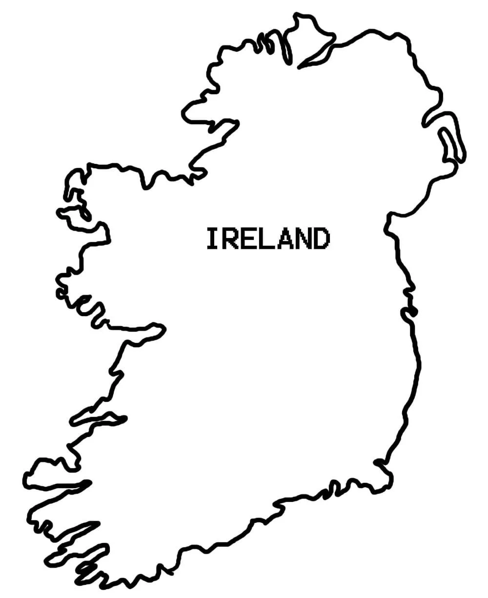 Ireland Coloring Pages