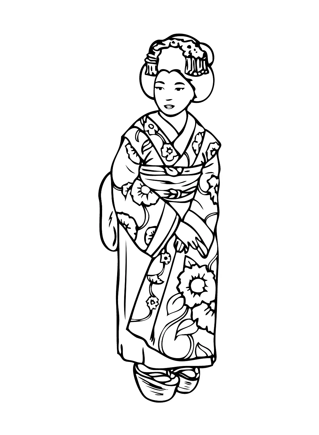 Japan Coloring Pages