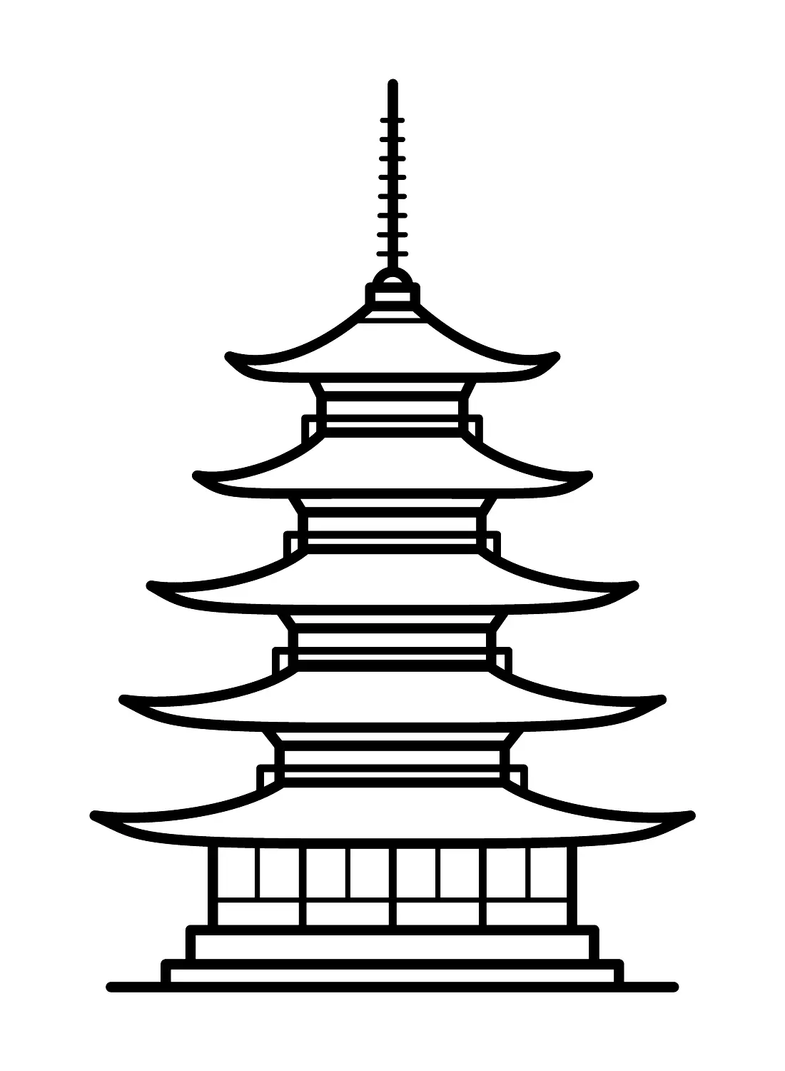 Japan Coloring Pages