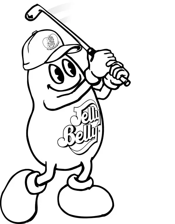 Jelly Belly Coloring Pages