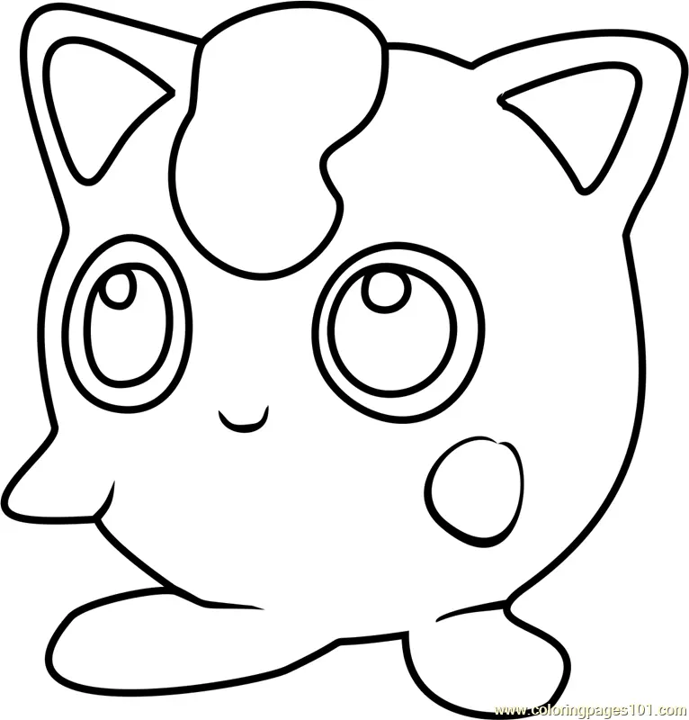 Jigglypuff Coloring Pages