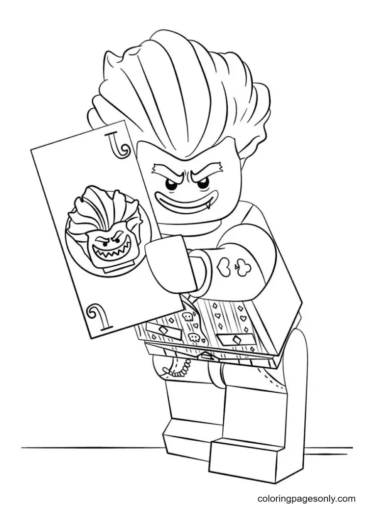 Joker Coloring Pages