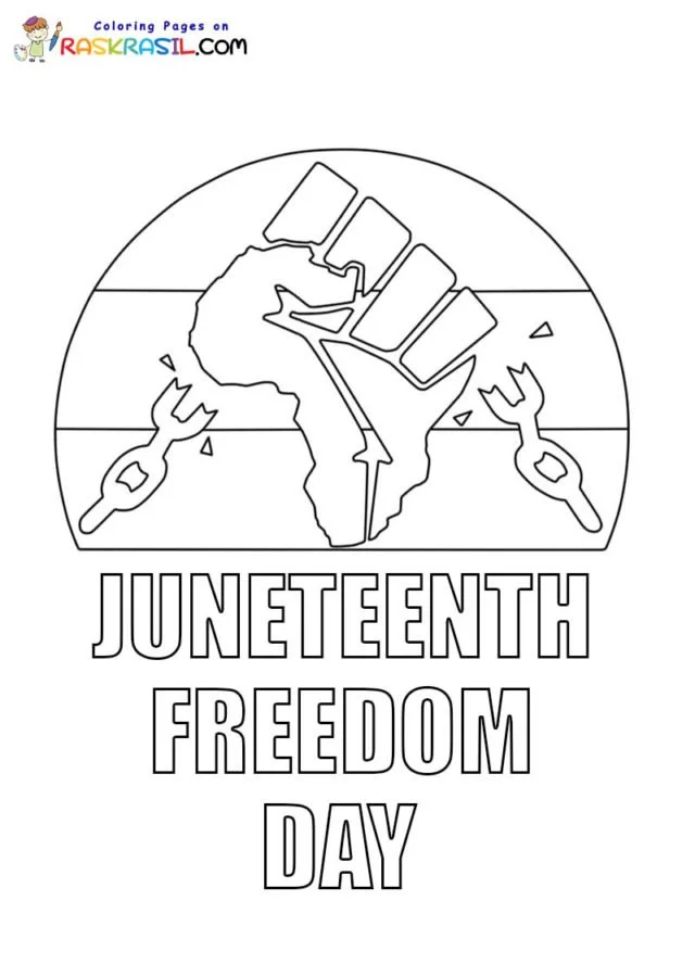 Juneteenth Coloring Pages