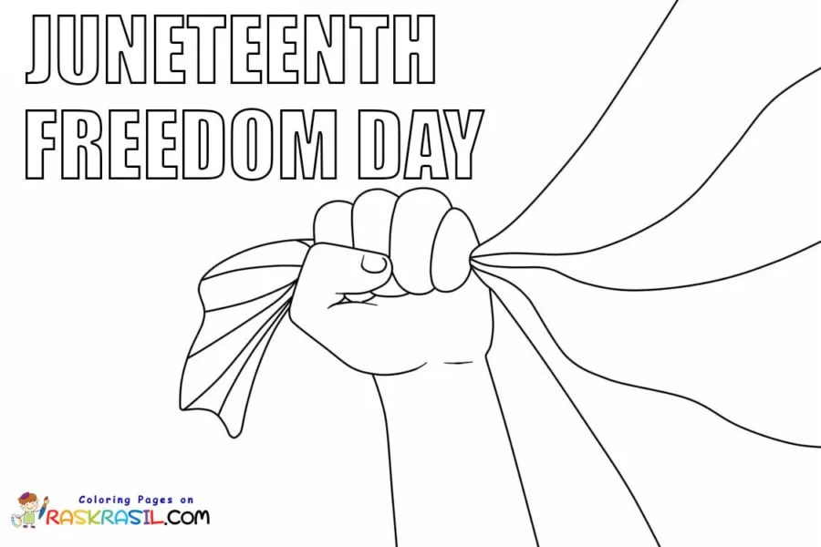 Juneteenth Coloring Pages