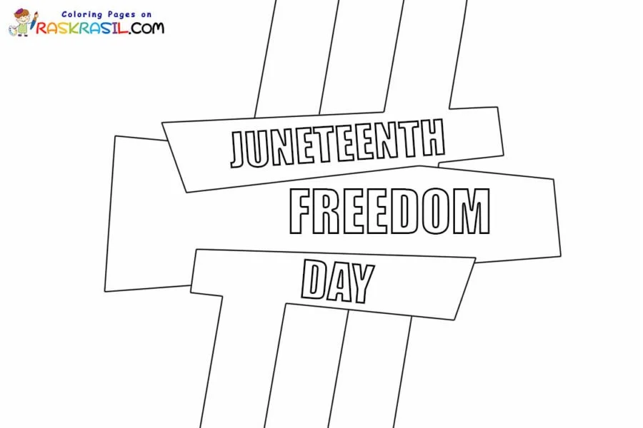 Juneteenth Coloring Pages