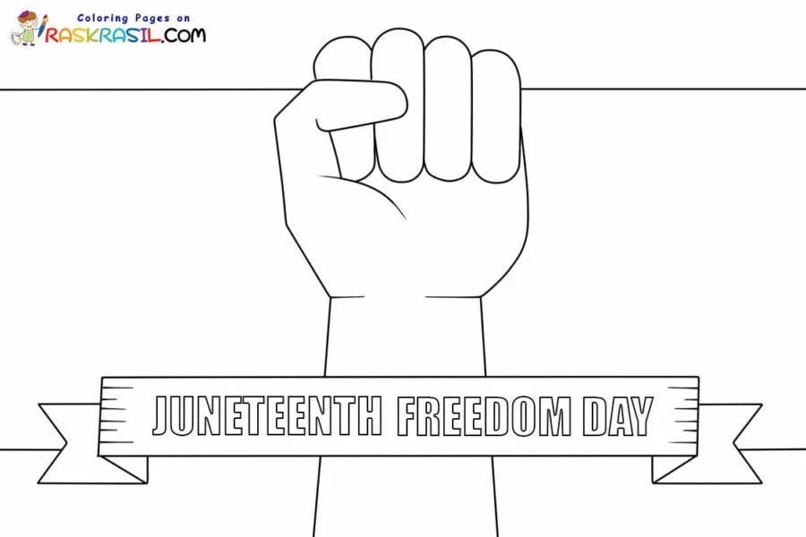 Juneteenth Coloring Pages