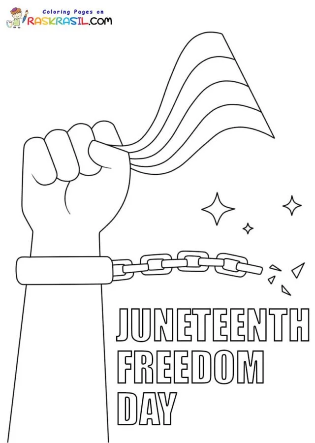 Juneteenth Coloring Pages