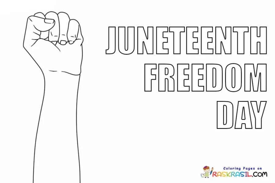 Juneteenth Coloring Pages