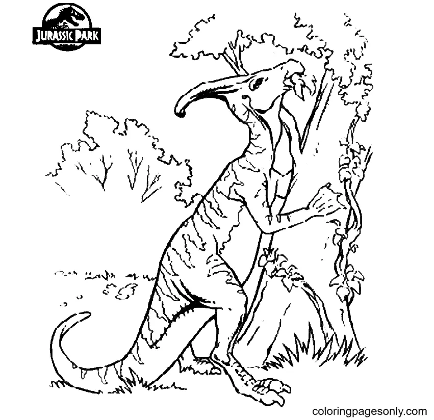 Jurassic World Coloring Pages