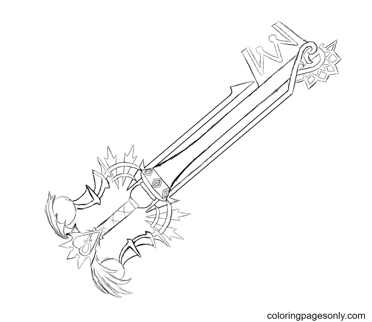 Key Coloring Pages