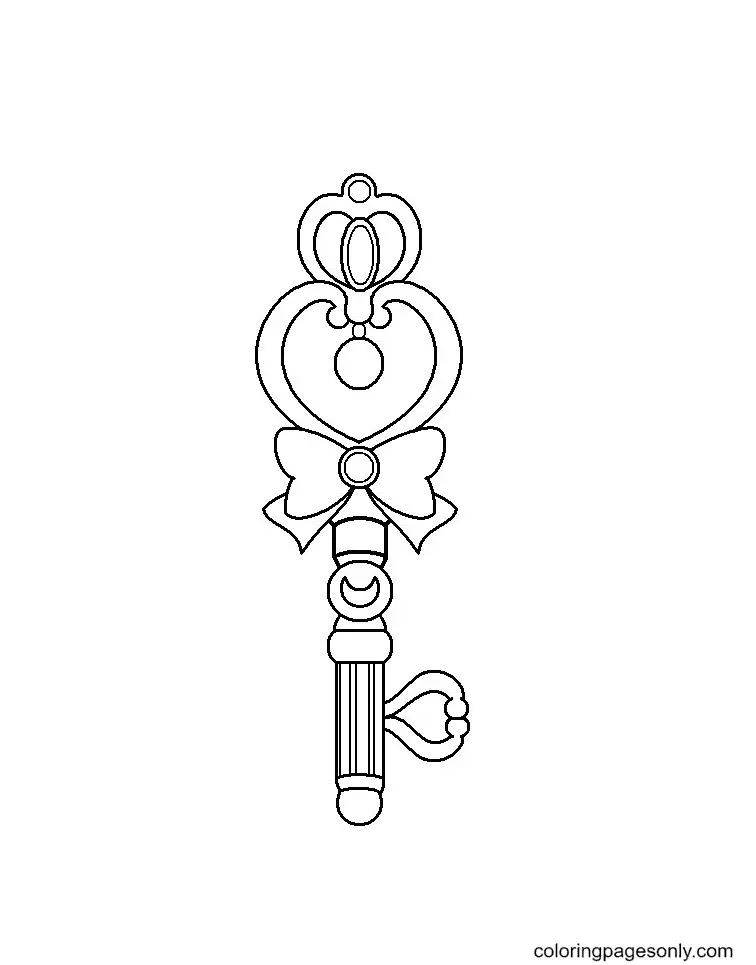 Key Coloring Pages