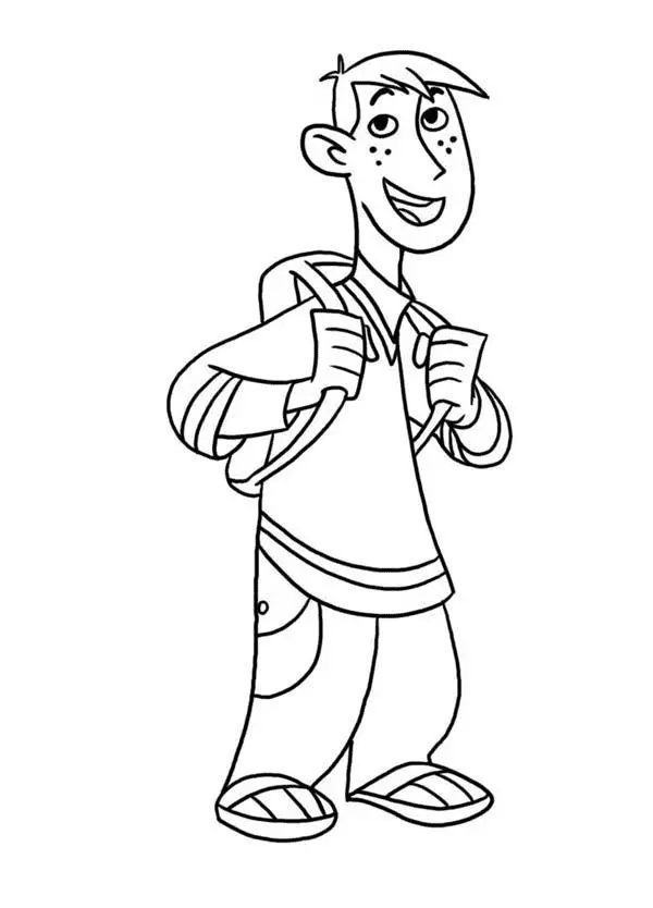 Kim Possible Coloring Pages