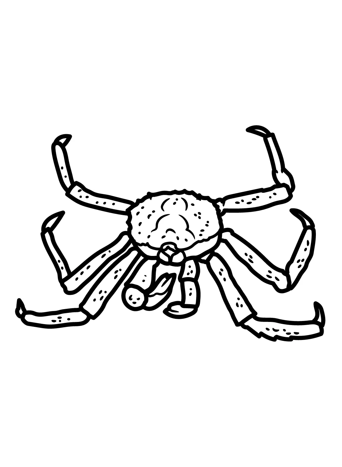King Crab Coloring Pages