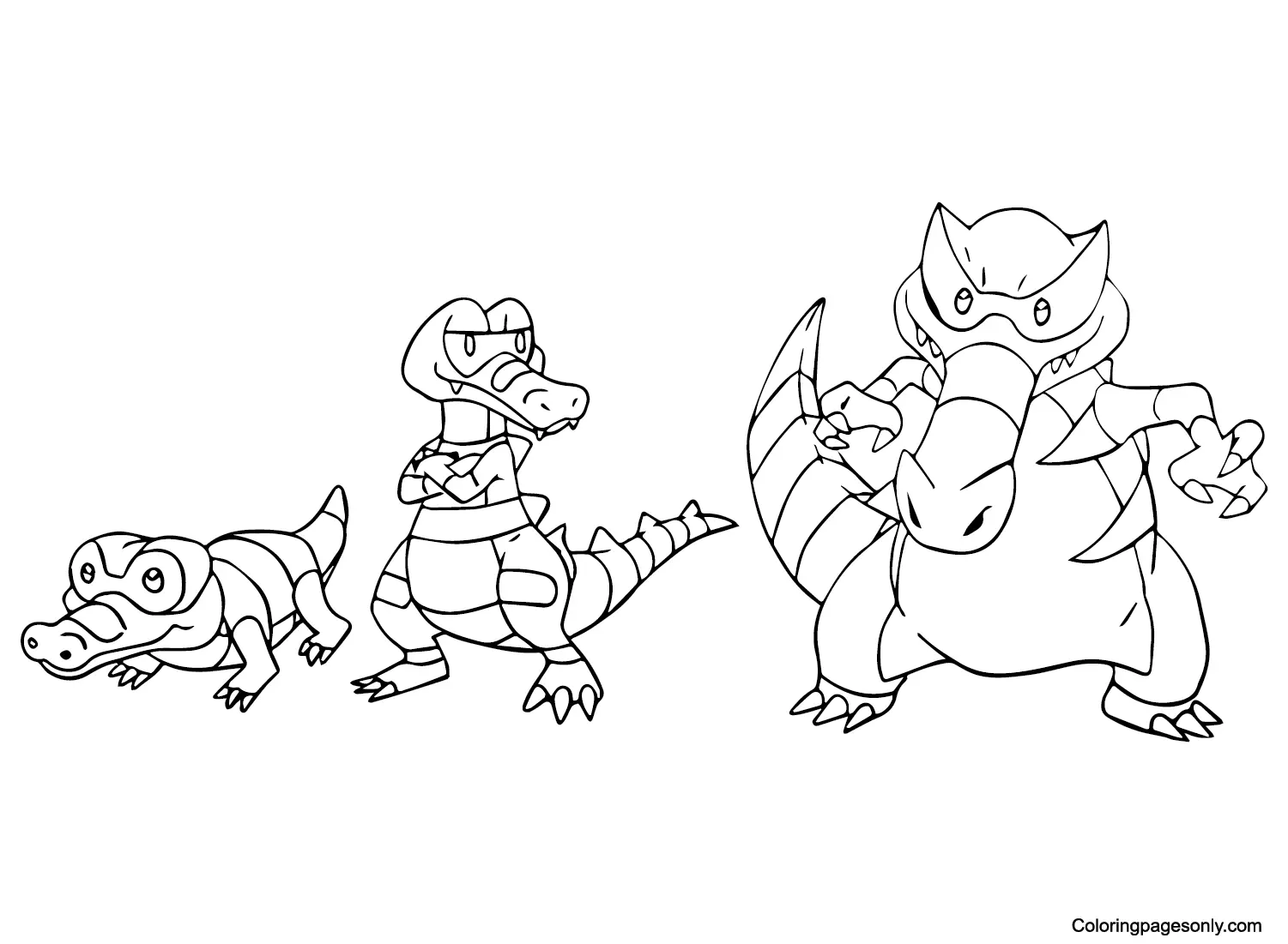 Krookodile Coloring Pages