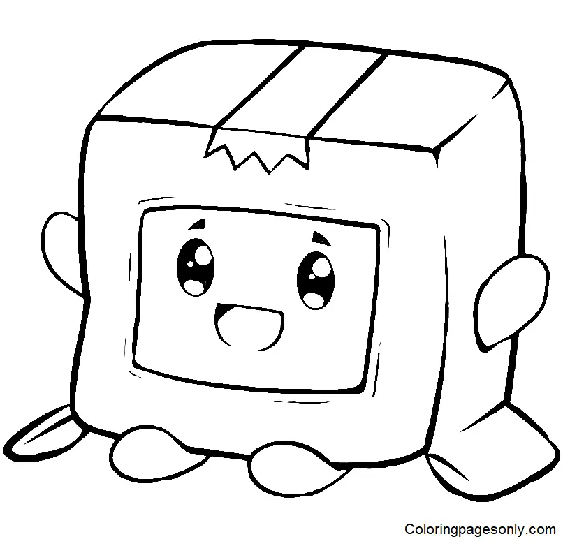 LankyBox Coloring Pages