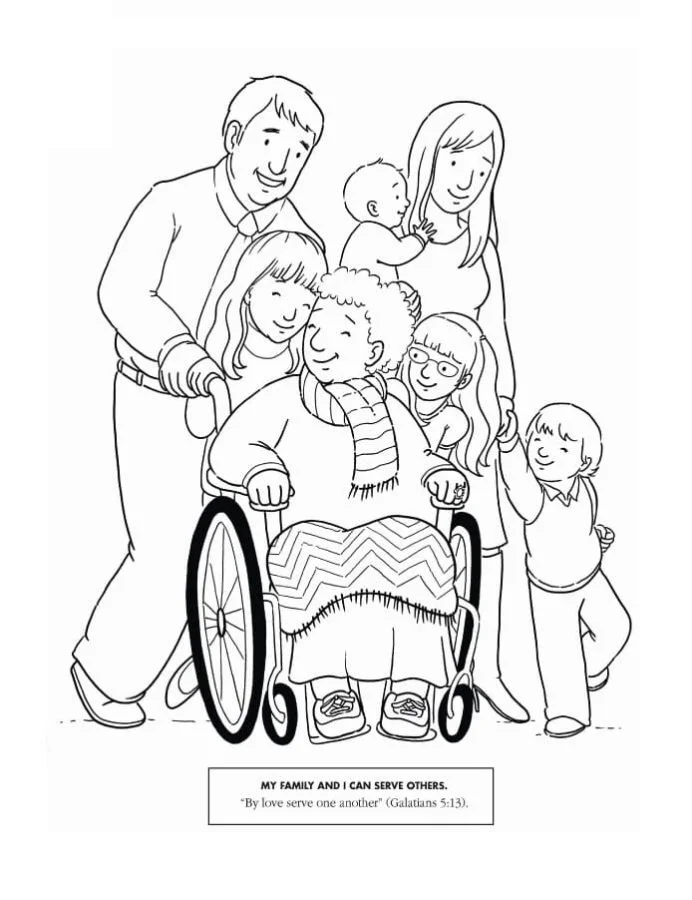 LDS Coloring Pages
