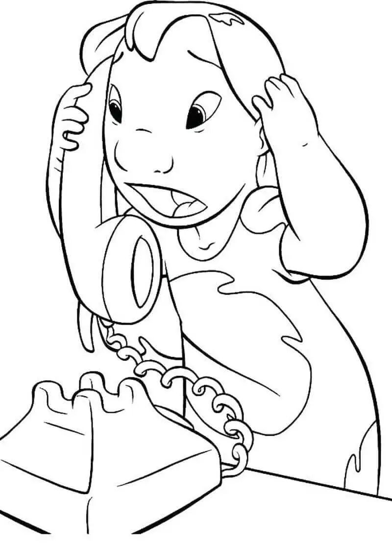 Lilo and Stitch Coloring Pages — Coloring Pages to Print