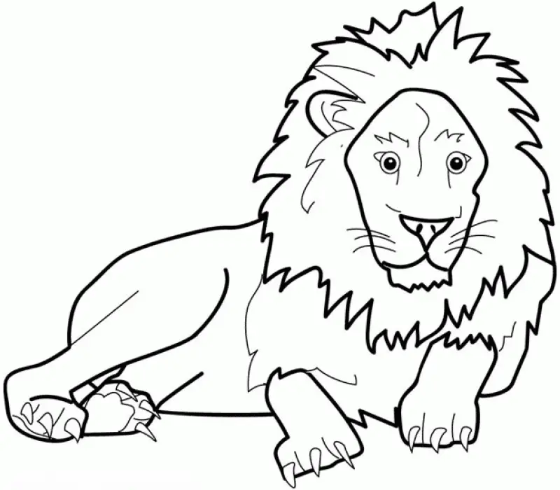 Lion Coloring Pages — Coloring Pages to Print