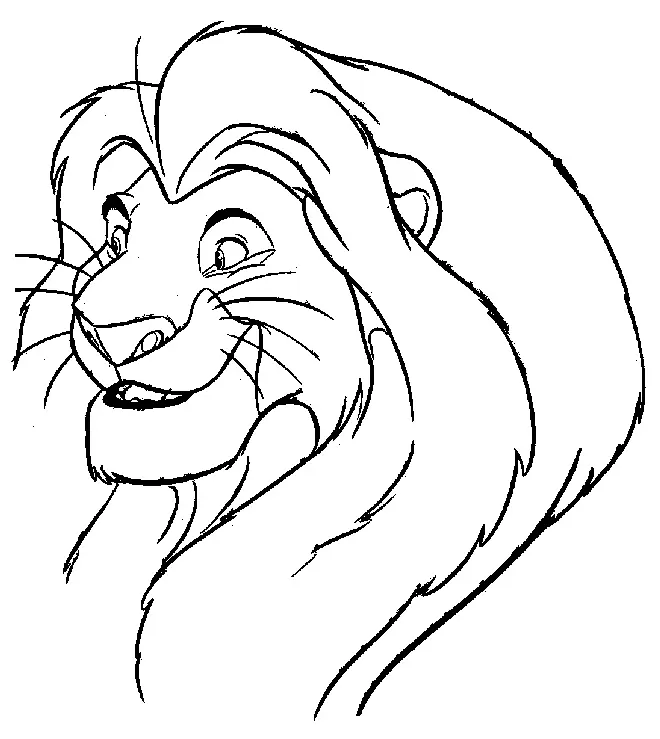 Lion King Coloring Pages to Print - Free Printable Coloring Pages