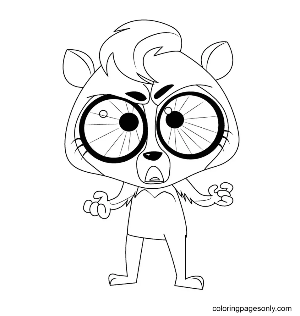 Littlest Pet Shop Coloring Pages to Print - Free Printable Coloring Pages