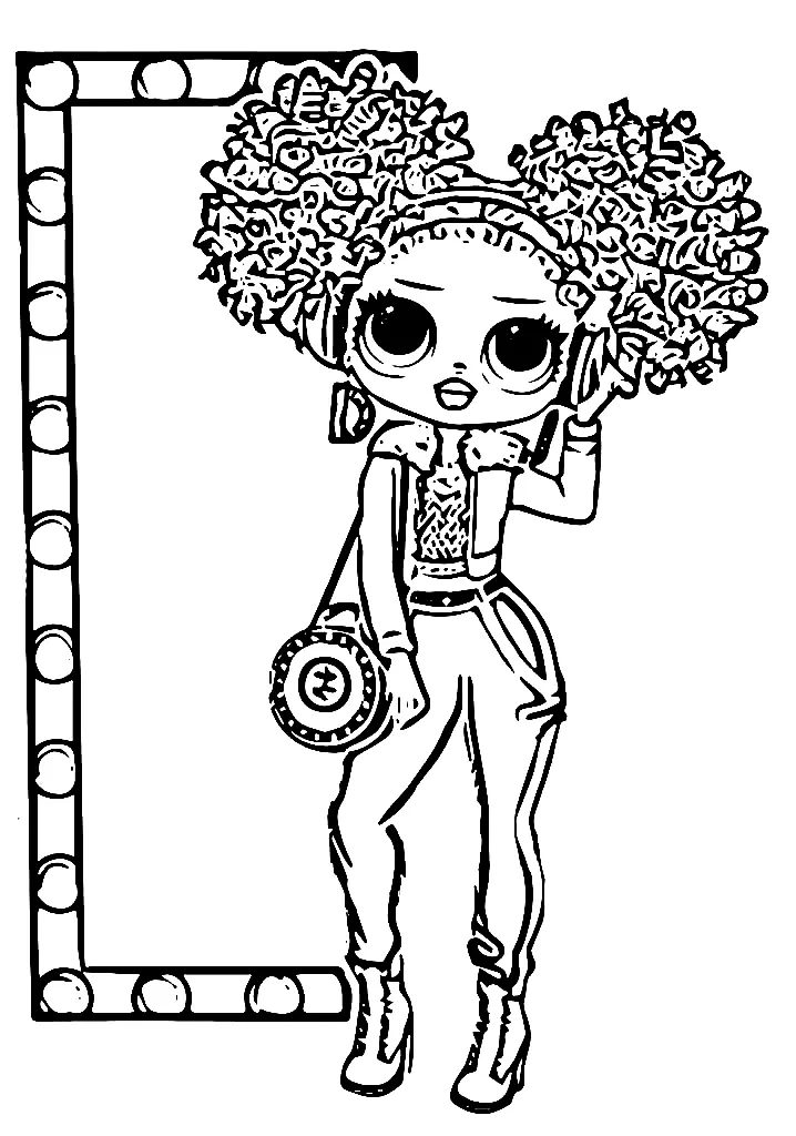 LOL OMG Coloring Pages