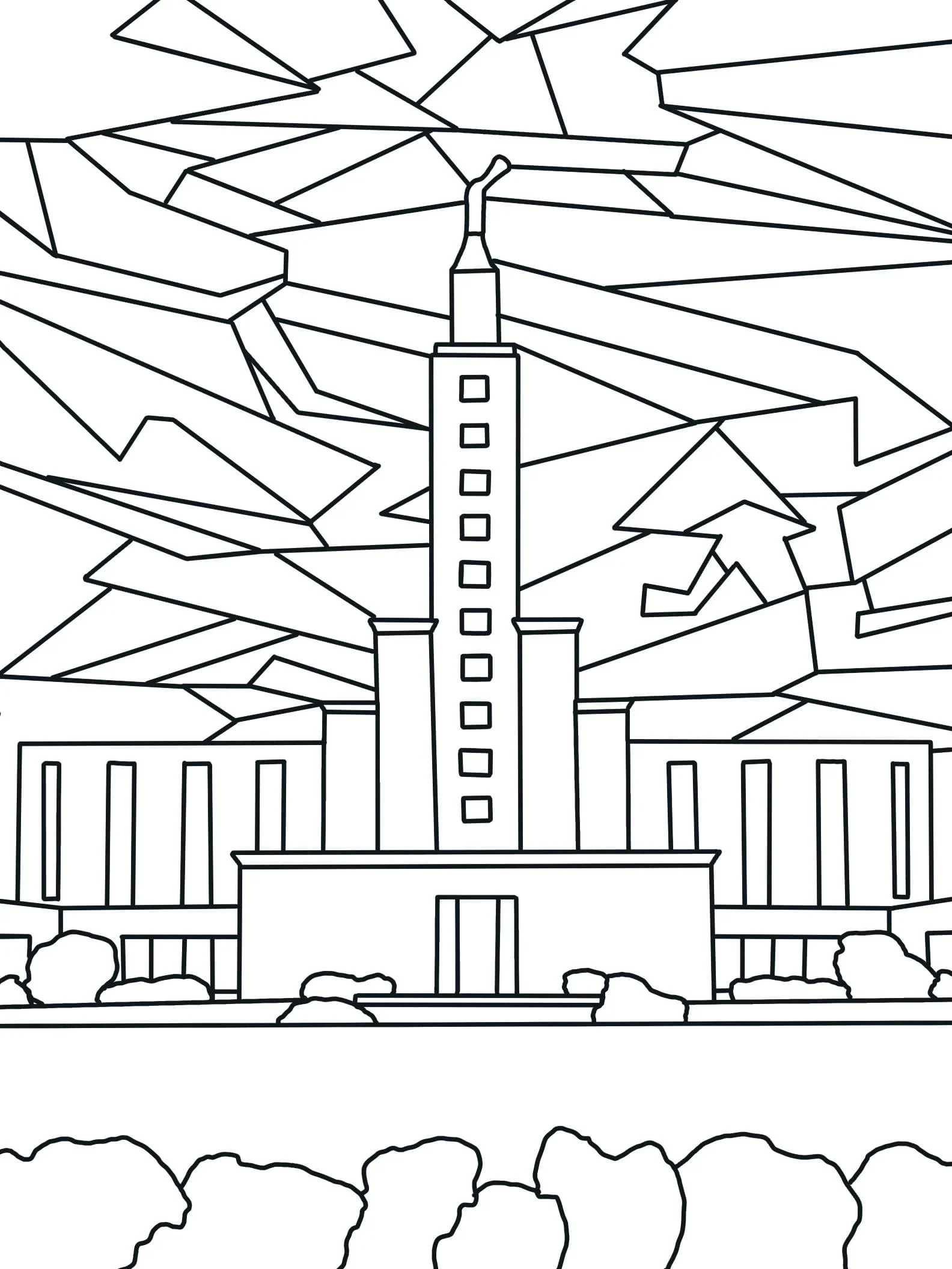 Los Angeles Coloring Pages
