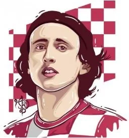 Luka Modric Coloring Pages