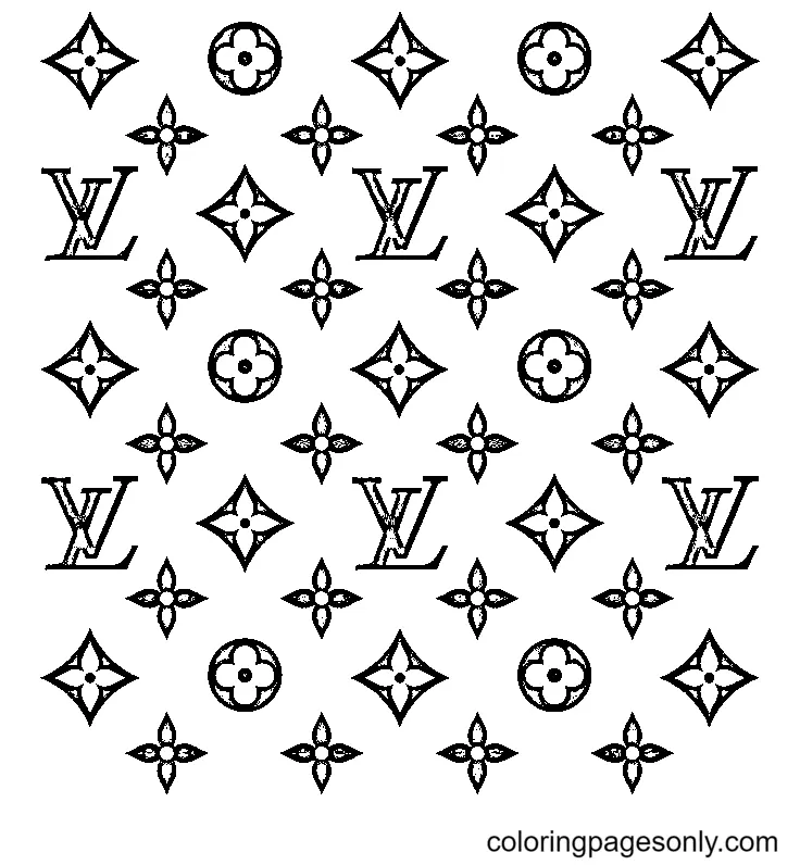 Lv Coloring Pages