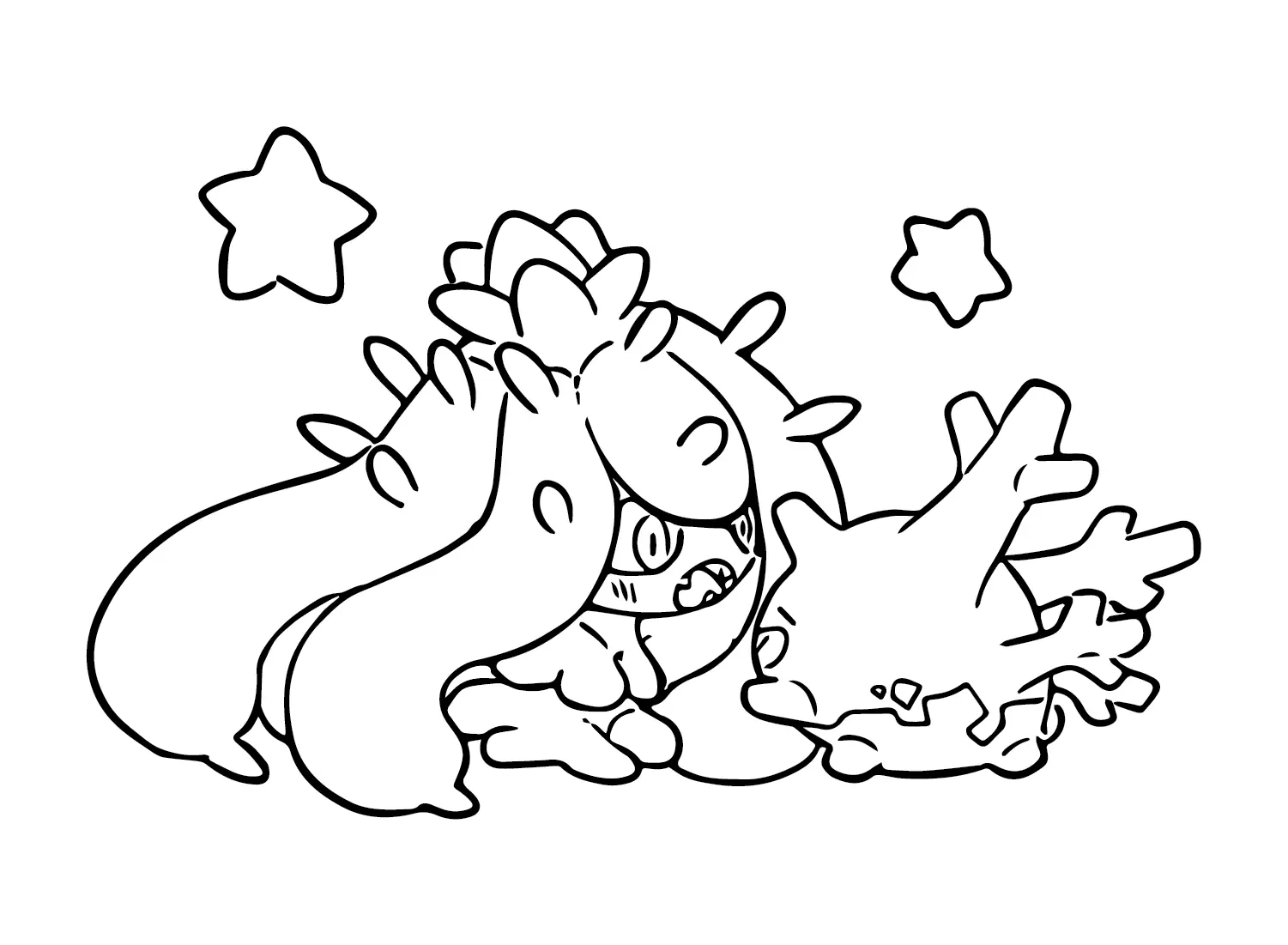 Mareanie Coloring Pages