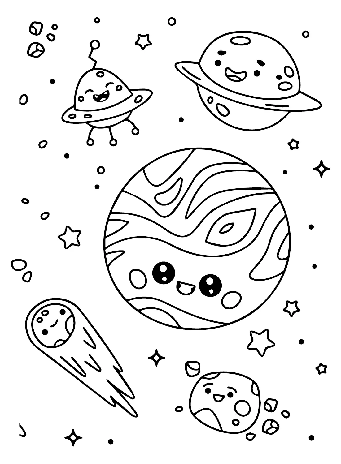 Mars Coloring Pages