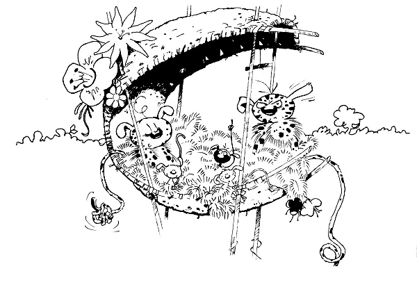 Marsupilami Coloring Pages