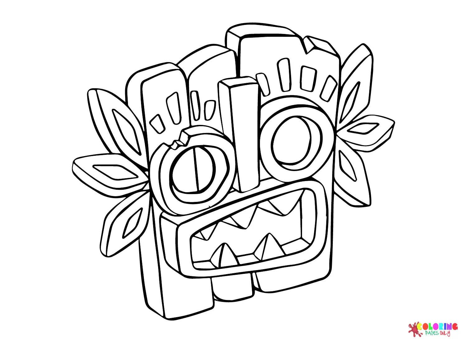 Maya civilization Coloring Pages